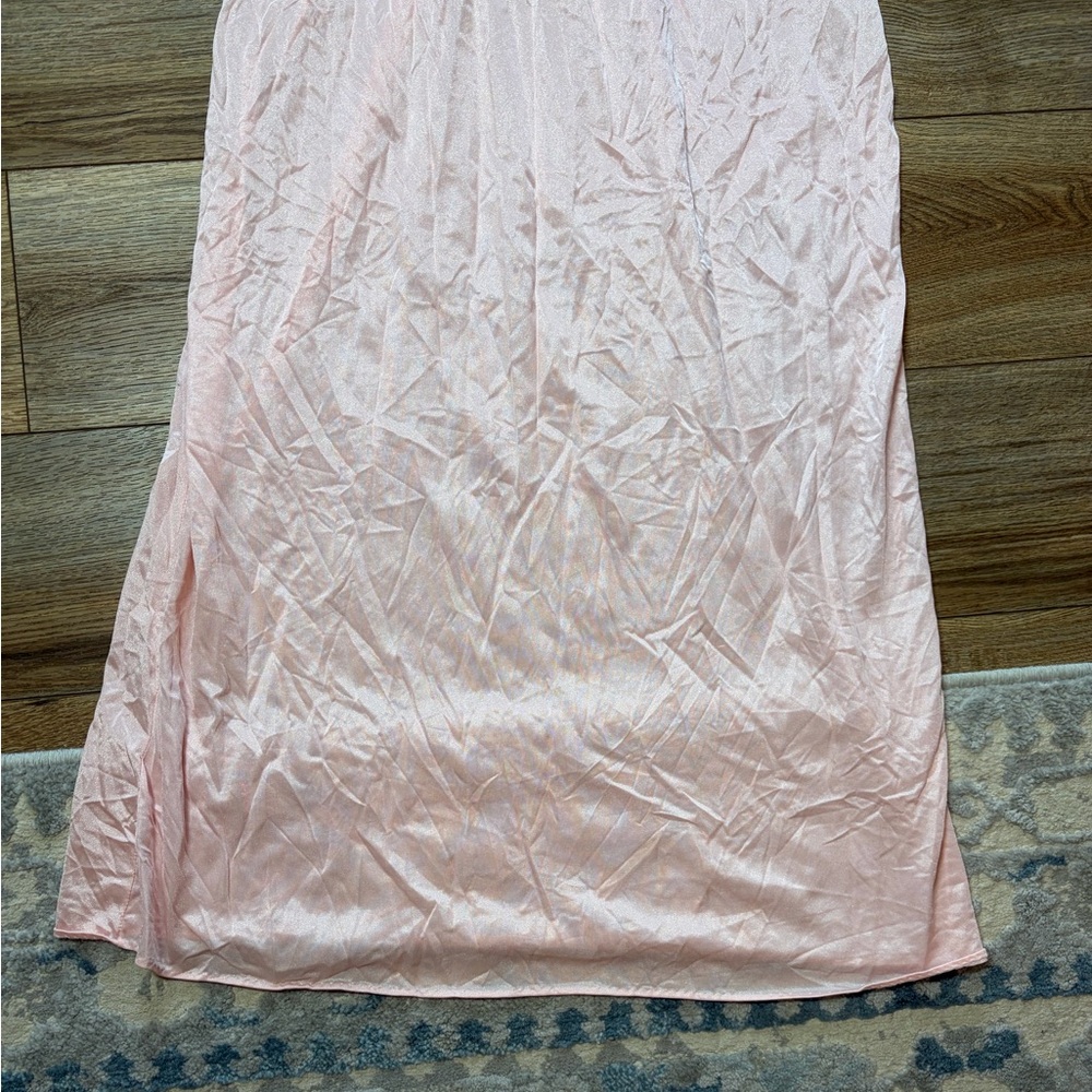 vintage long Victorian romantic whimsical nightgown lace slip by Undercover Wear - Picture 7 of 12